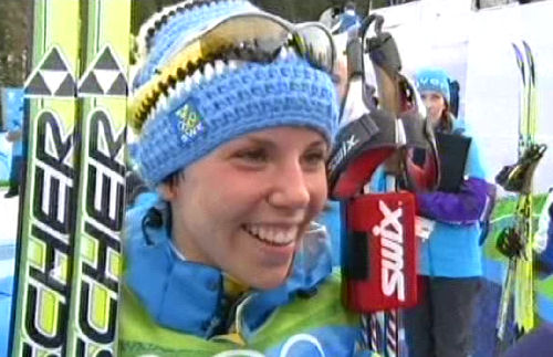 OS-mästare: Charlotte Kalla!